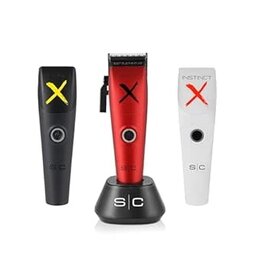 StyleCraft Stylecraft Instinct Professional IN2 Vector Motor Cordless Hair Clipper with Intuitive Torque Control, 3 Modular Lids
