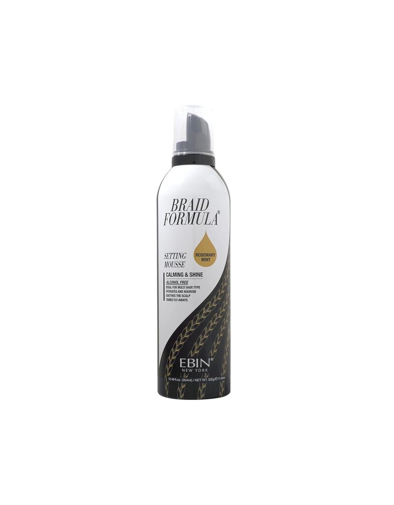 EBIN LOCK'N POMADE Setting Mousse Moisturizing & Shine 12.49oz- Rosemary Mint