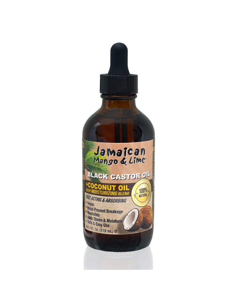 Jamaican Mango & Lime JAMAICAN M/L BLACK CASTOR OIL - Coconut 4oz