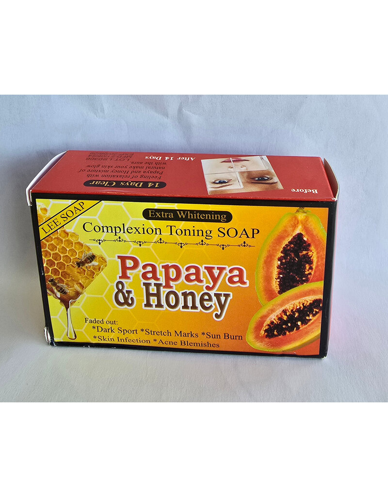 Lee Extra Lee Extra Papaya & Honey Complexion Toning Soap 160gm