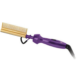 ANNIE H H PRESSING COMB PURPLE GOLD