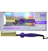 ANNIE H H PRESSING COMB PURPLE GOLD