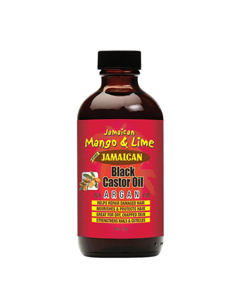 Jamaican Mango & Lime JAMAICAN M/L BLACK CASTOR OIL Argan 4oz