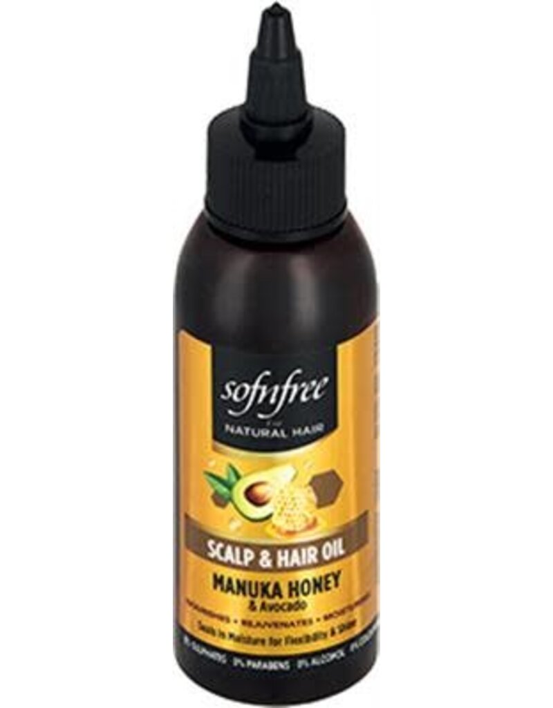 Sofnfree Sofnfree Naturals Manuka Honey & Avocado Hair Scalp and Oil 100ml