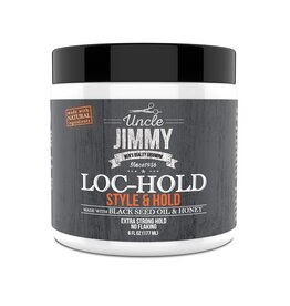 Uncle Jimmy Uncle Jimmy Loc Hold Premium Hair Styling Pomade/Hair Wax 6oz