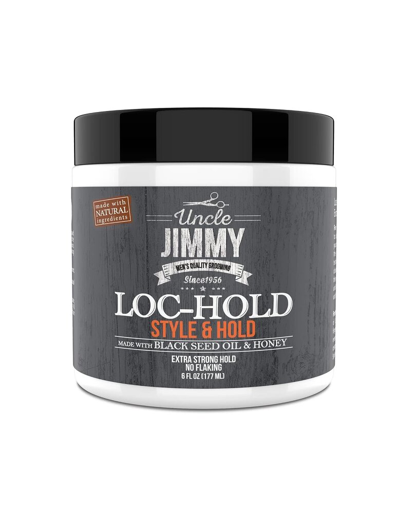 Uncle Jimmy Uncle Jimmy Loc Hold Premium Hair Styling Pomade/Hair Wax 6oz