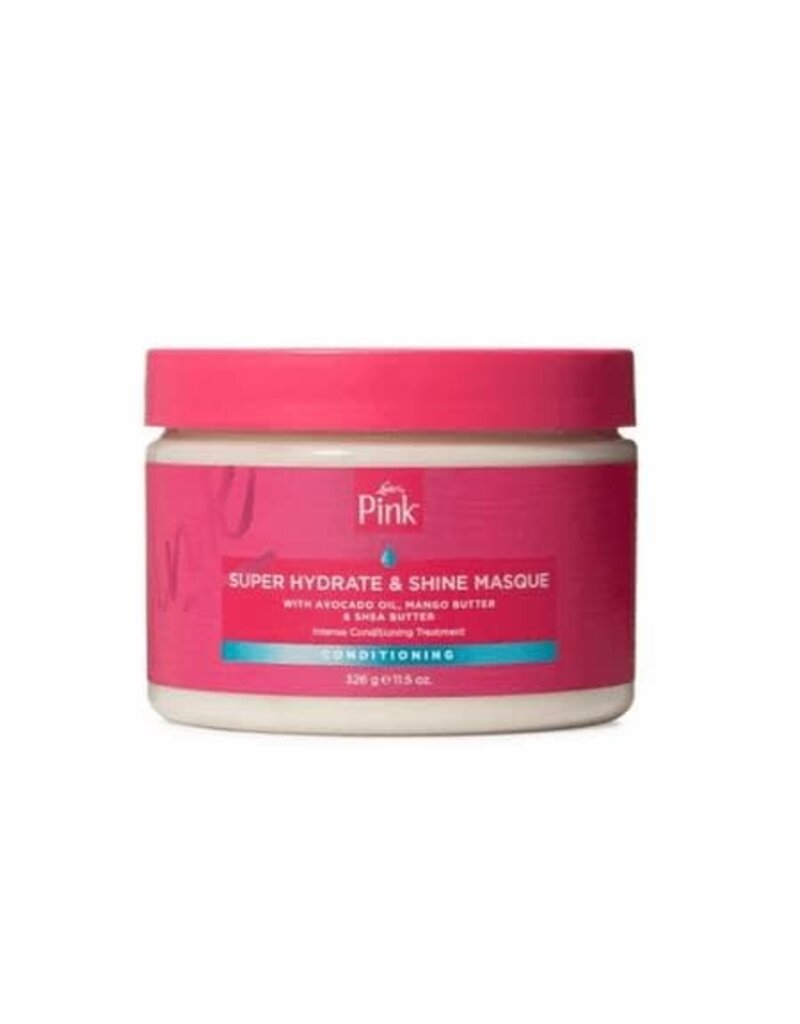 Lusters Pink Super Hydrate & Shine Masque Jar 11.5 oz
