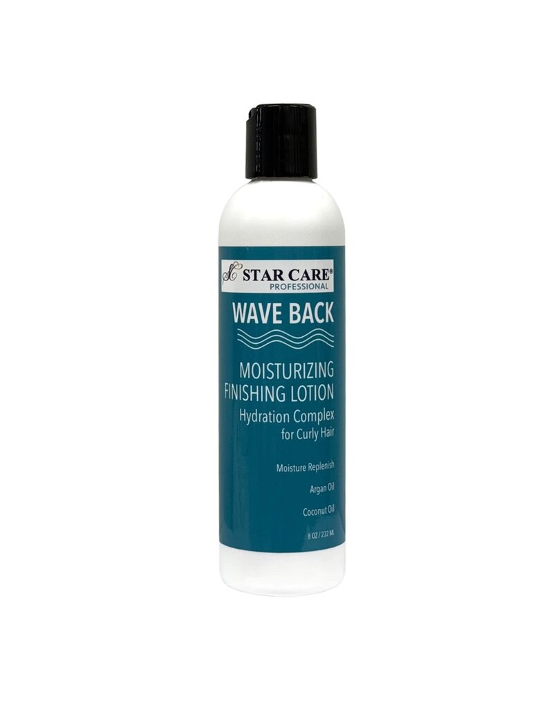 Star Care Wave Back Moisturizing Finishing Curl Defining Lotion 8oz