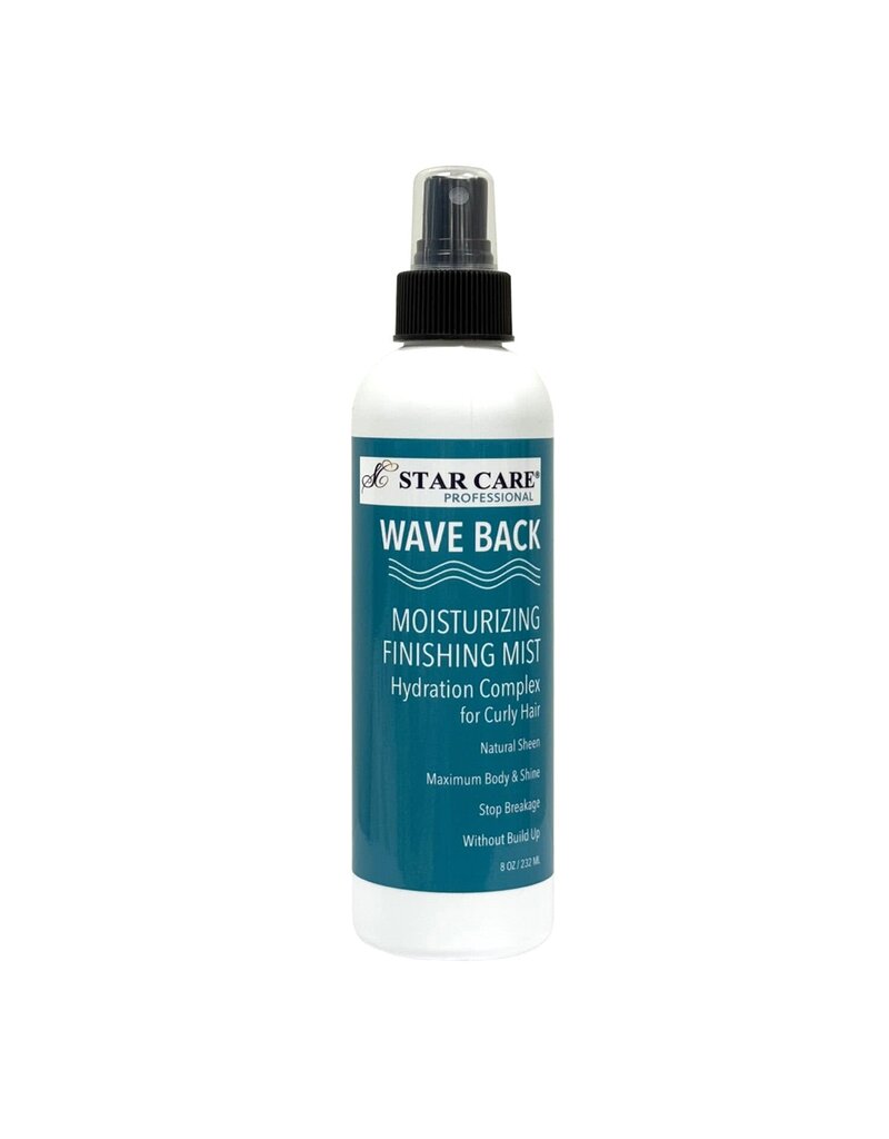 Star Care Wave Back Moisturizing Finishing Mist Curl Enhancing 8oz
