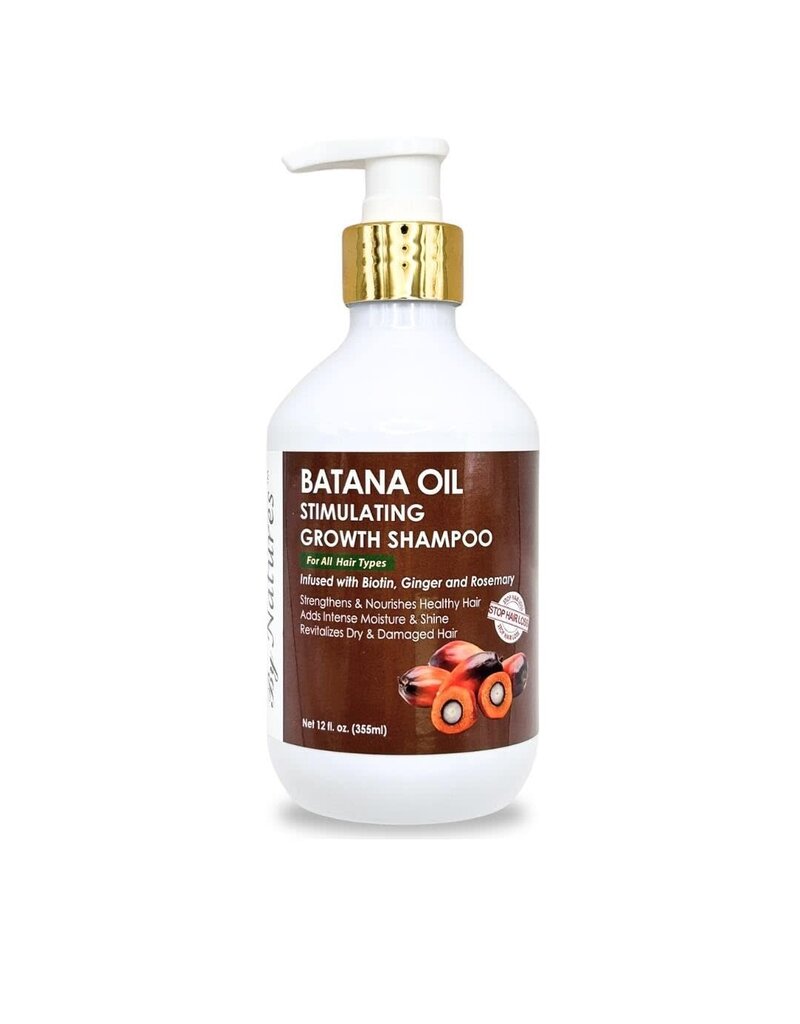 By Natures Batana Oil Stimulating Growth Shampoo 12 fl.oz