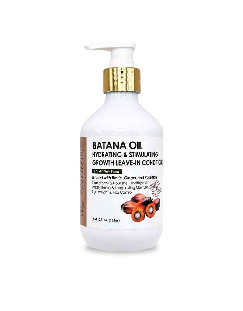 By Natures Batana Oil Hydrating & Stimulating Growth Leave-In Conditioner 12 fl.oz