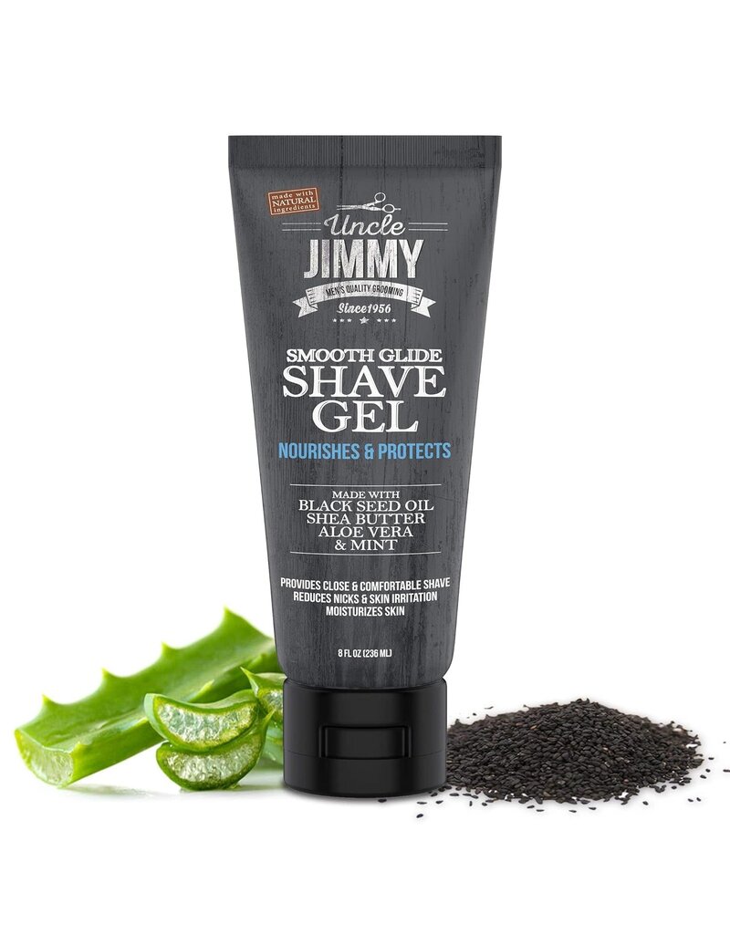 Uncle Jimmy Uncle Jimmy Smooth Glide Shave Gel 8oz