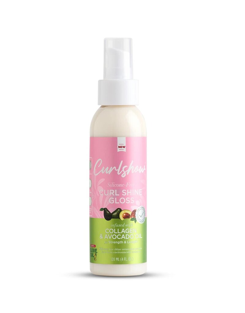 ORS Olive Oil Curlshow Silicone-Free Curl Shine Gloss 4oz