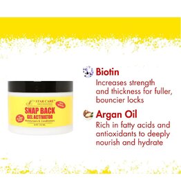 Star Care Snap Back Gel Activator Hydrating Curl 8oz