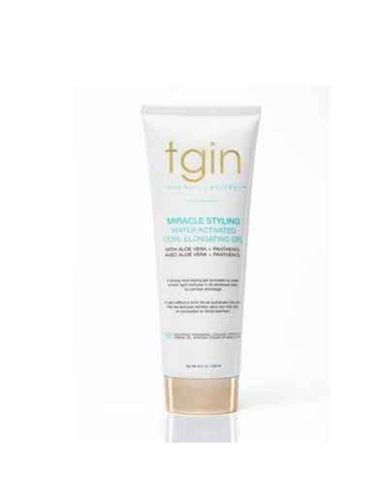 Tgin Miracle Styling Water Activated Curl Elongating Gel 8oz