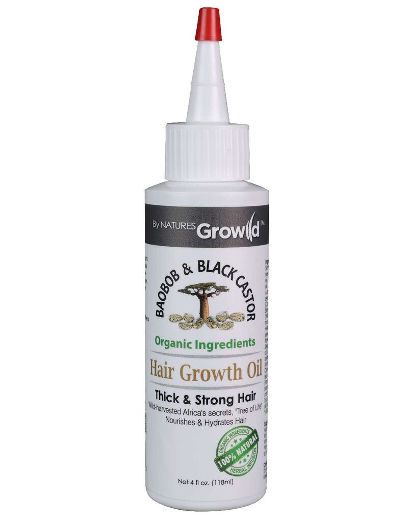 By Natures By Natures grow baobab and black castor 4oz