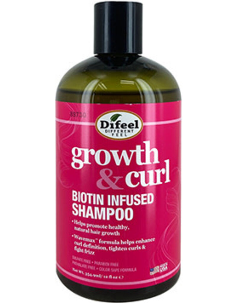 Difeel Difeel Growth and Curl Biotin Shampoo 12 oz.