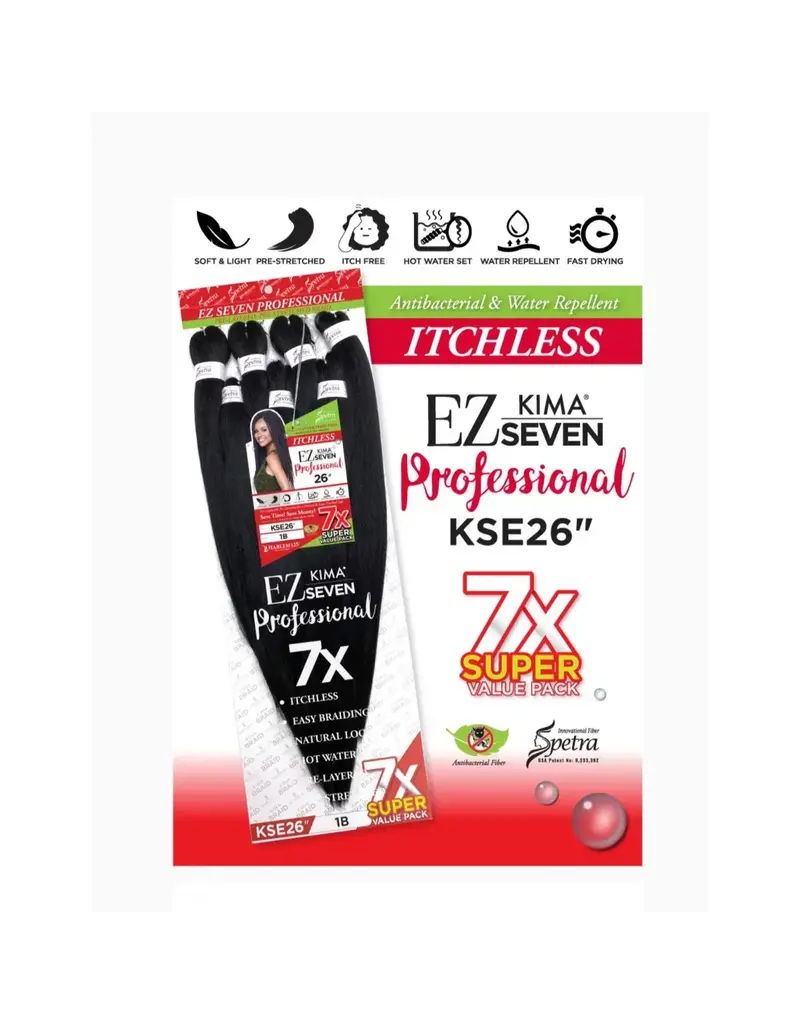 Kima 7X Kima Ez Twin Professional Itchless 26"