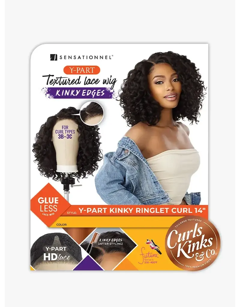 CK&Co Y-Part Kinky Ringlet Curl 14"