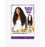 BUTTA LACE WIG - HOLLYWOOD WAVE 26" (HH MIXED)