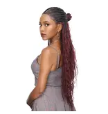 LHD-5601 13x6 Halfmoon Box Braid Boho 36"