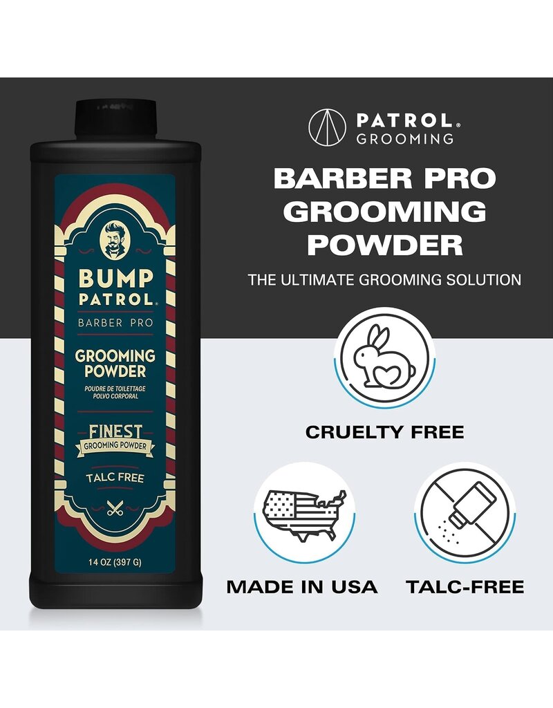 Bump Patrol Bump Patrol Barber Pro Finest Grooming Powder 14oz