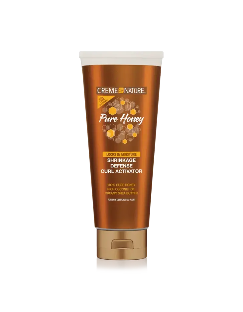Creme Of Nature CON Pure Honey Shrinkage Defense Curl Act 10.5oz