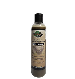 Gallam Natural Products Gallam African Black Soap Body Wash 8oz