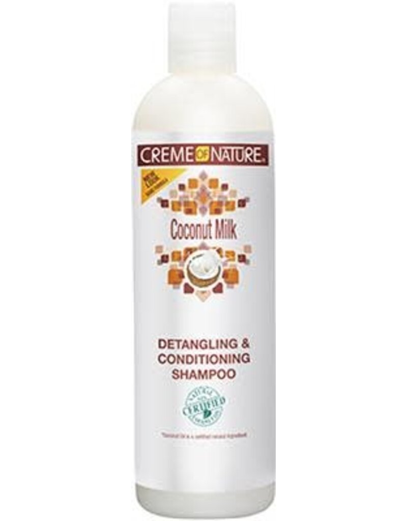 Creme Of Nature C of N Coconut Milk D&C Shampoo 12oz