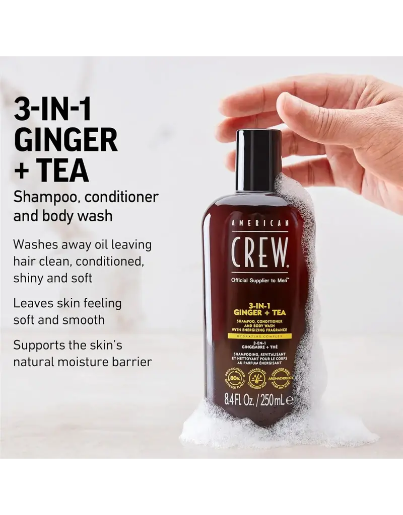 American Crew American Crew 3-in-1 Ginger & Tea 8.4oz