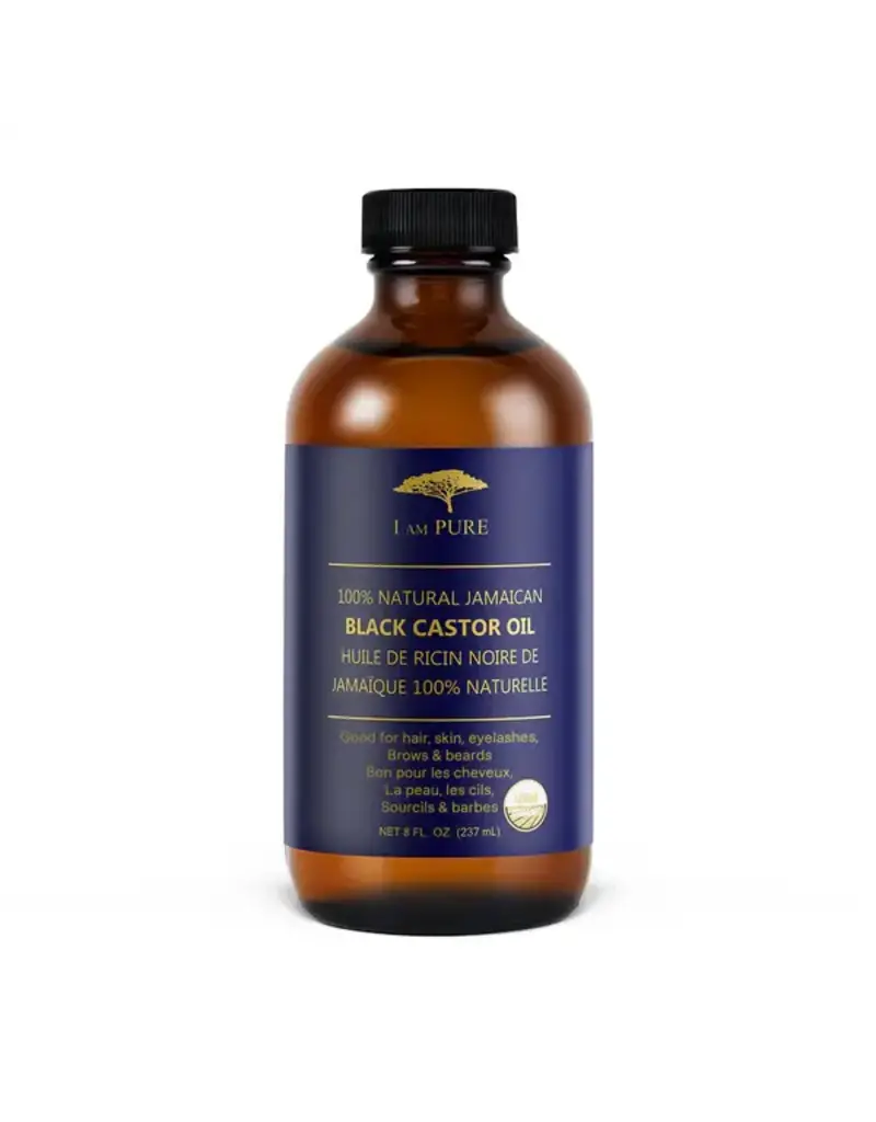 I Am Pure I AM Pure 100% Natural Jamaican Black Castor Oil 8oz