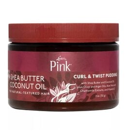 Pink Shea Butter Coconut Oil Curl & Twist Pudding 11 oz