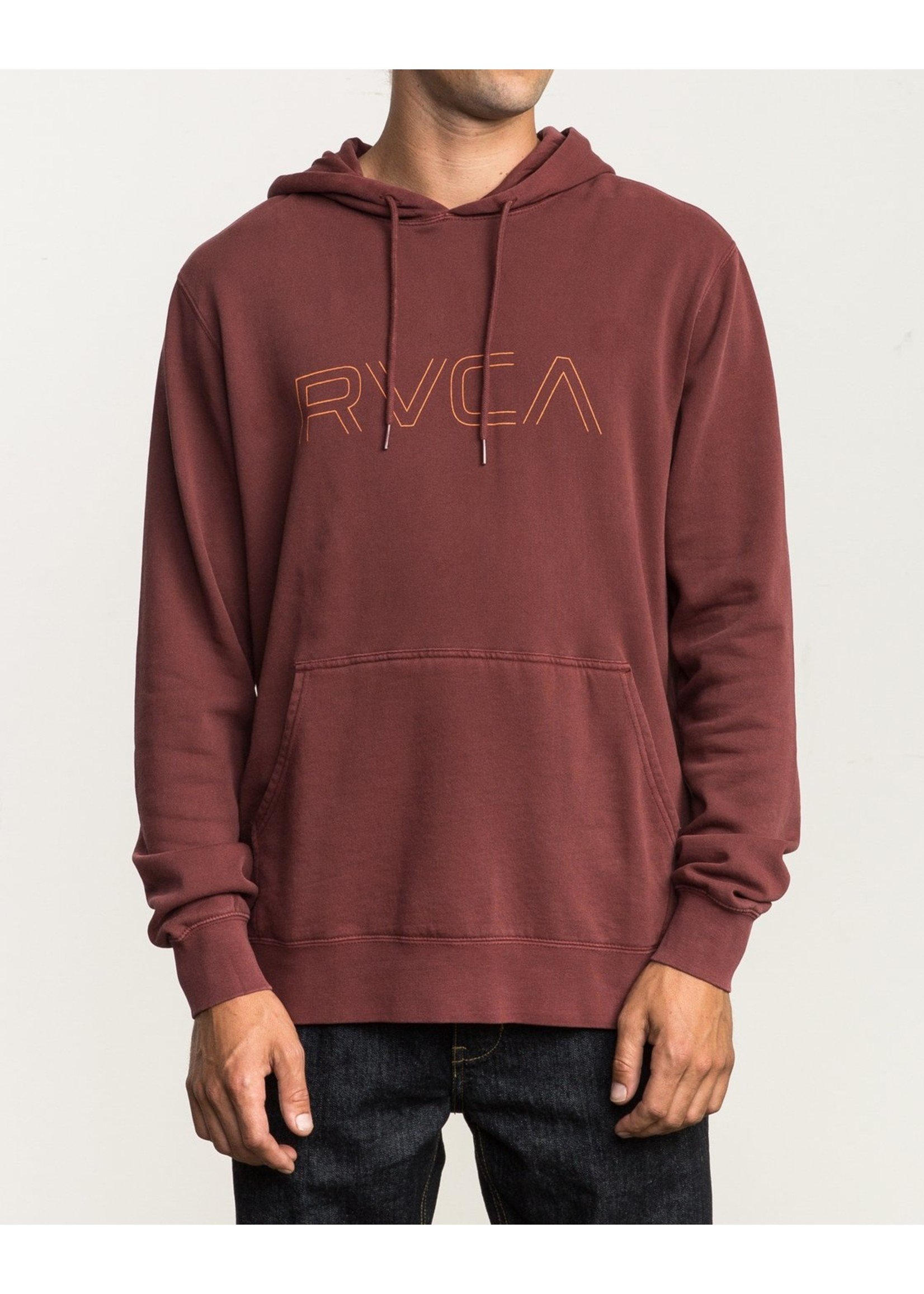 Big RVCA Pigment Hoodie - Coast Clothing