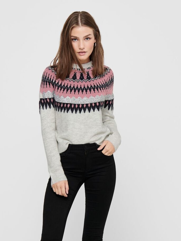Only JDY - Bliss Jacquard Pullover