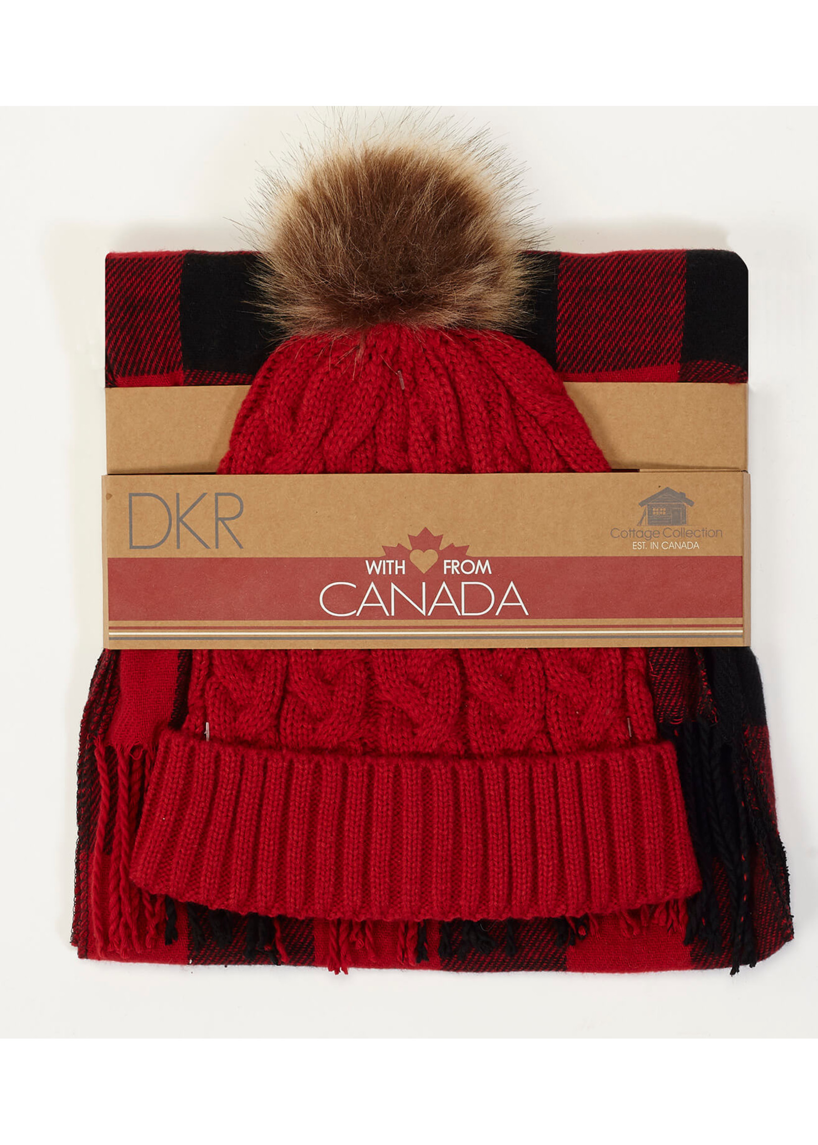 DKR Hat And Scarf Set
