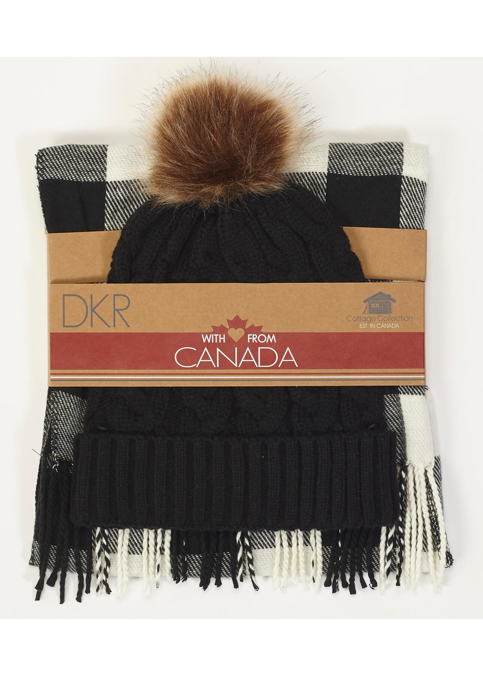 DKR Hat And Scarf Set