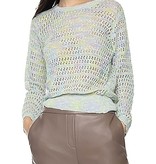 Dex -Plus Size Open Stitch Sweater