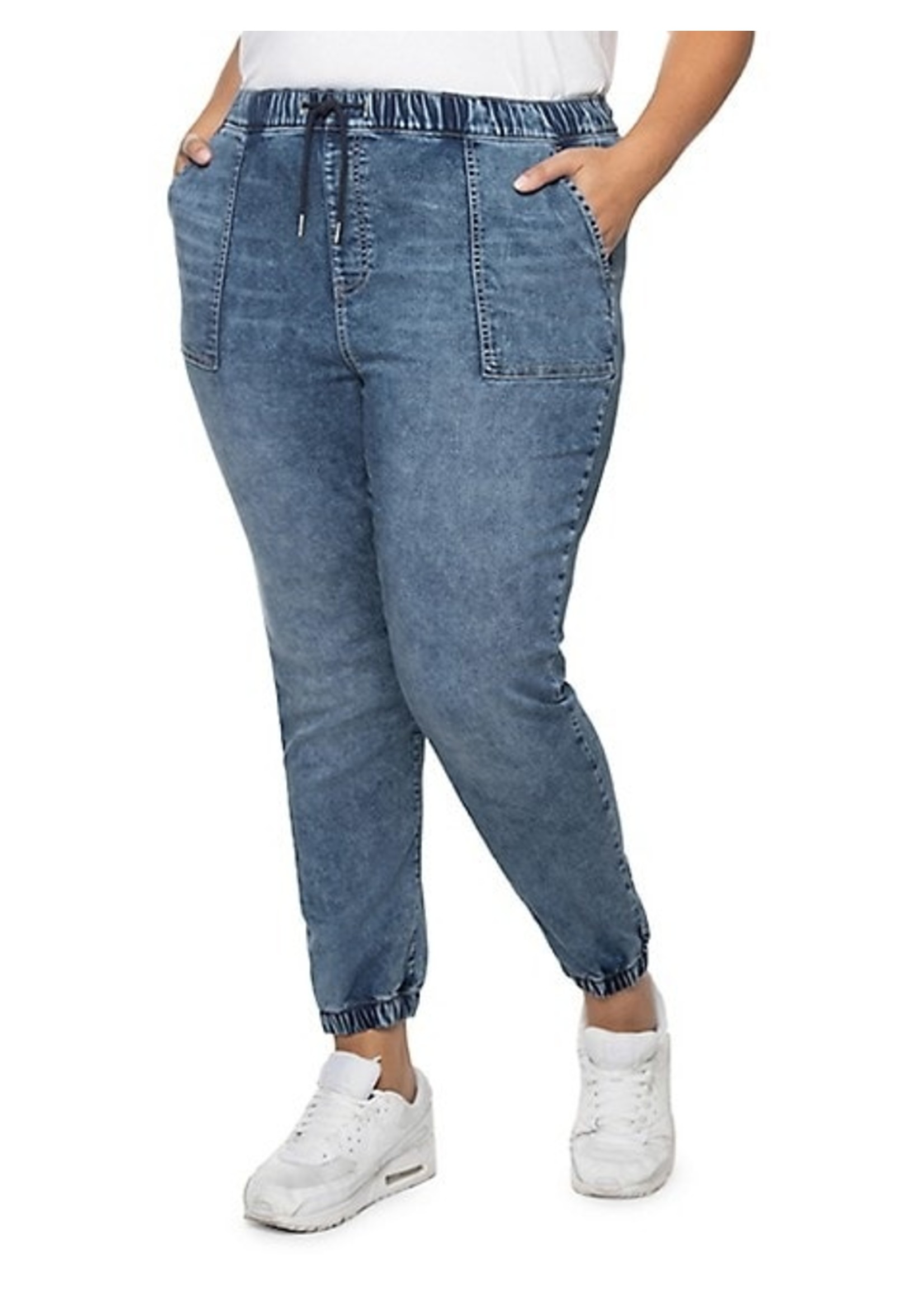 Plus Size High Waisted Joggers