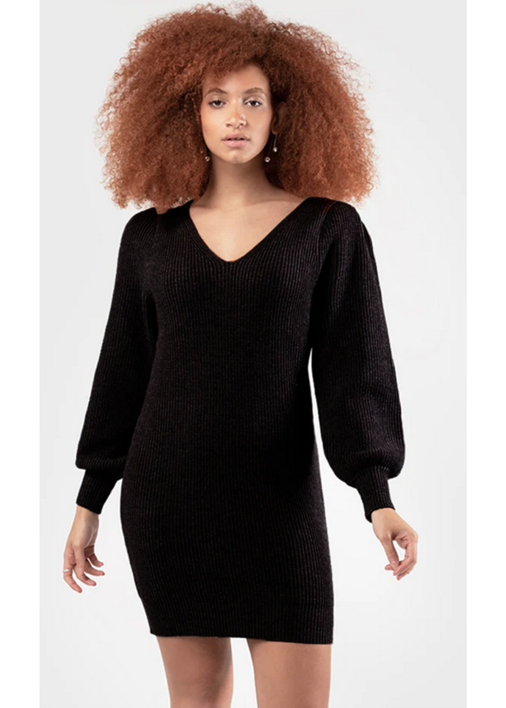 Dex Dex - LS Sweater Dress