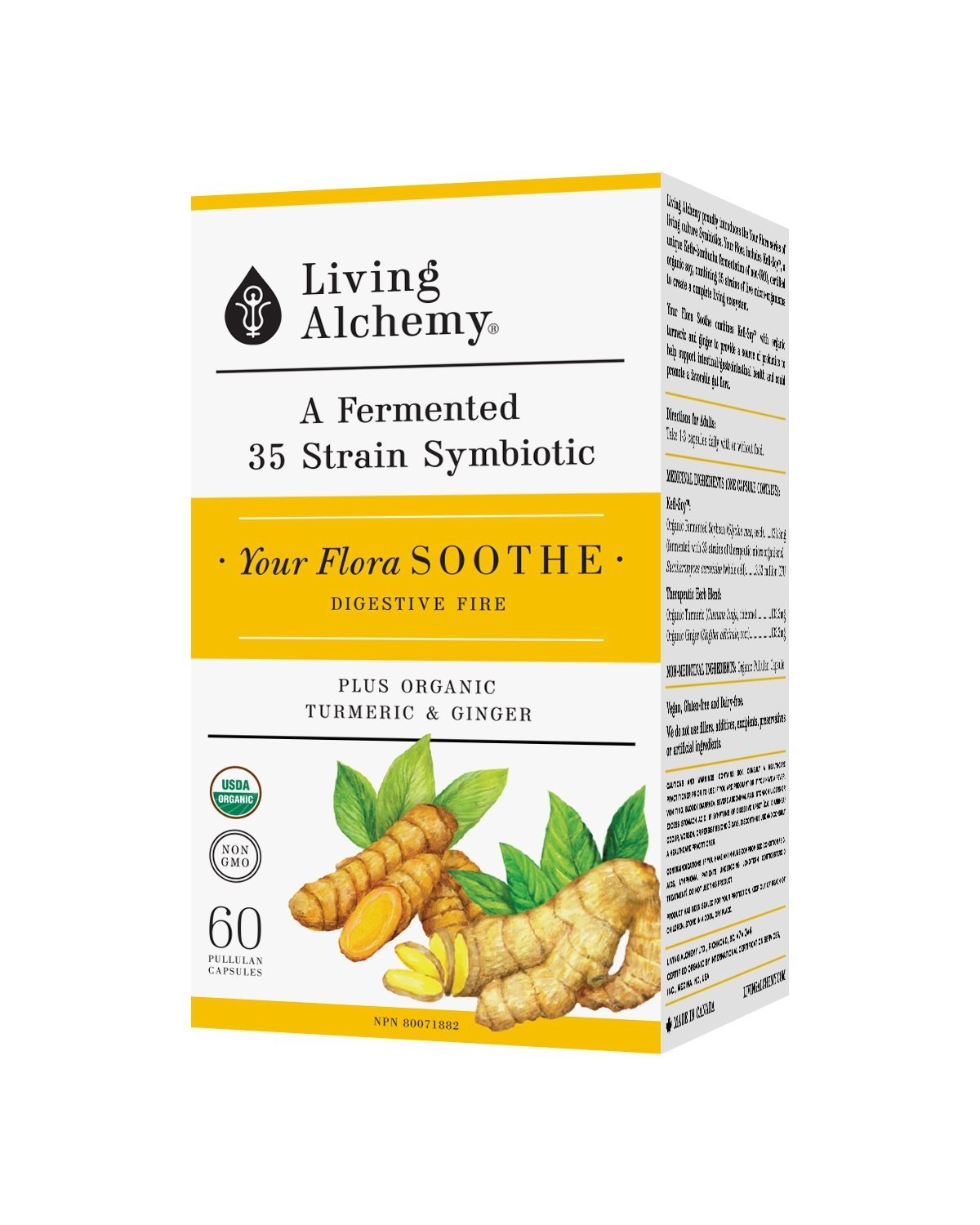 Living Alchemy Your Flora Soothe - 60 vcaps