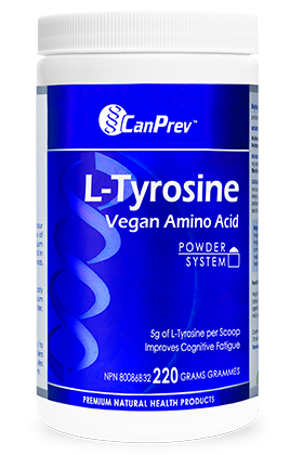 CanPrev L-Tyrosine Vegan Amino Acid - 220g