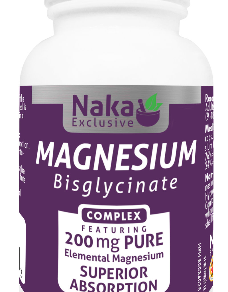 Naka Magnesium Bisglycinate complex 200mg - 50vcaps