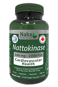 Naka Platinum Nattokinase 100mg - 75 caps Naka Platinum Nattokinase 100mg - 75 caps