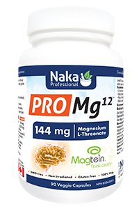 Naka Pro Mg12 144mg Magnesium L-Threonate – 90 capsules (+bonus 30)