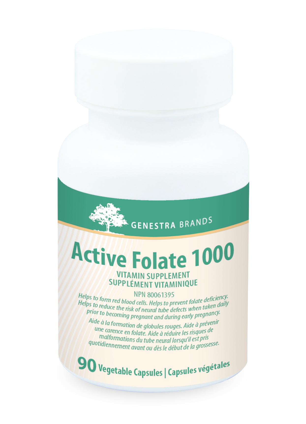 Genestra Active Folate 1000 - 90 v caps