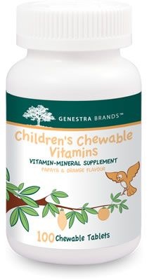 Genestra Children's Chewable Vitamins - 100 chew tabs