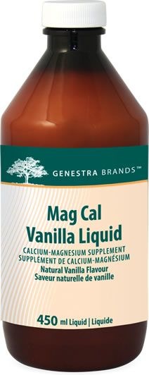 Genestra Mag Cal VANILLA Liquid - 450 mL