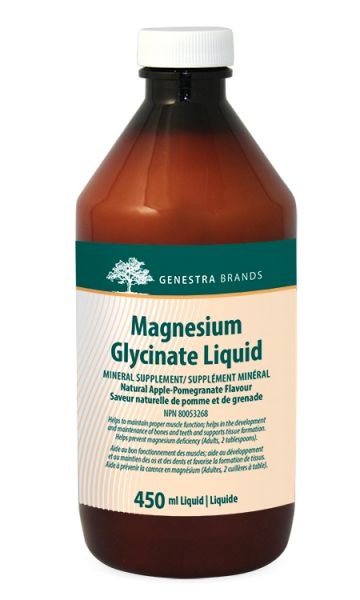 Genestra Magnesium Glycinate Liquid – 450 mL