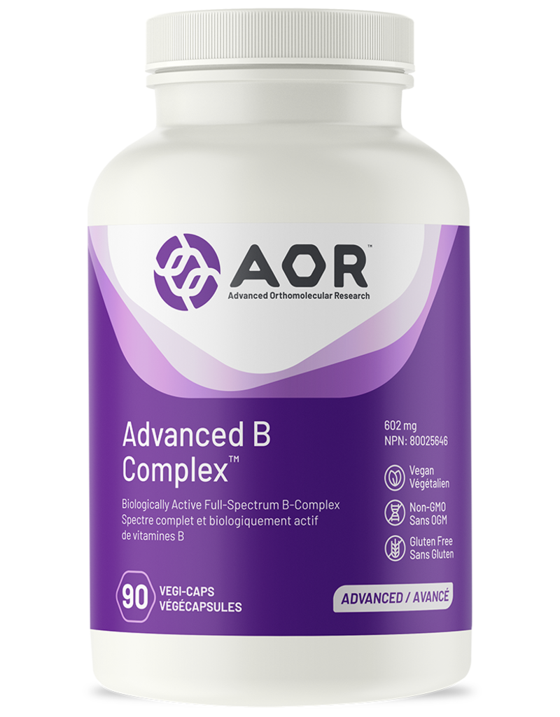 AOR Advanced B Complex 602 mg - 90 vegi-caps