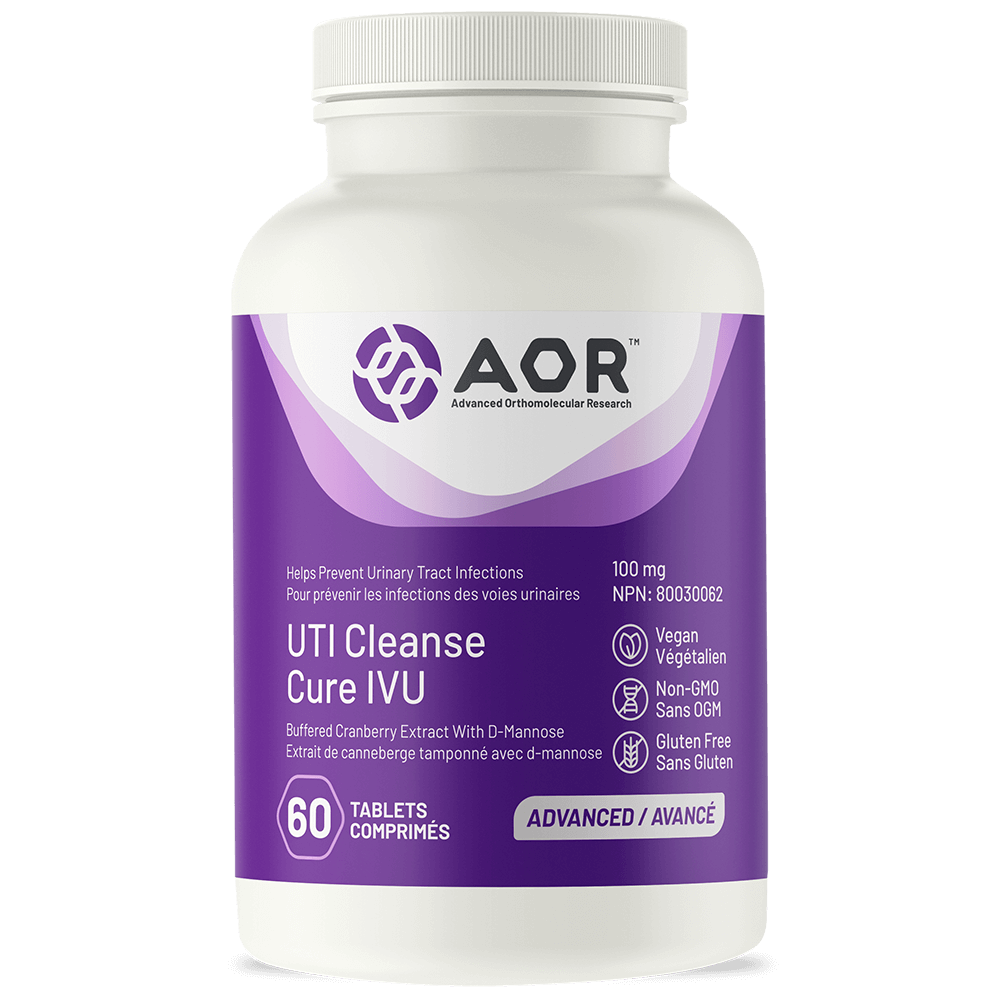 AOR UTI Cleanse w/D-Mannose - 120 tablets